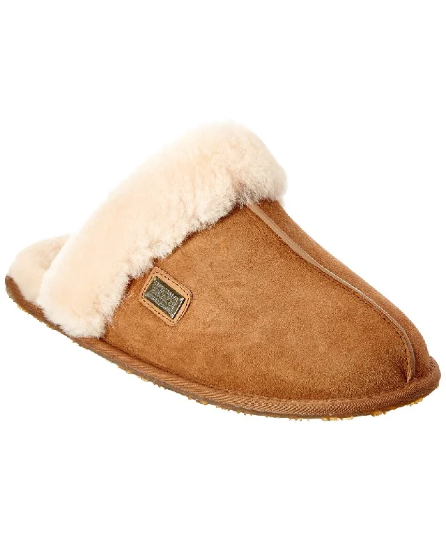 Women's Tassel - Trimmed Mules in Beige for a Laid - Back and Bohemian LookAustralia Luxe Collective Closed Suede Slipper Women's Tassel - Trimmed Mules in Beige for a Laid - Back and Bohemian LookAustralia Luxe Collective Closed Suede Slipper