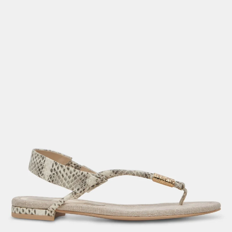 Women's espadrilles with a wide toe - box for comfortBacey Sandals Grey White Embossed Stella Women's espadrilles with a wide toe - box for comfortBacey Sandals Grey White Embossed Stella