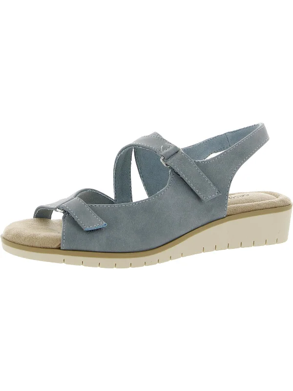 Shock - absorbing sole women's espadrilles for a smooth walkBound Womens Ankle Strap Comfort Insole Wedge Sandals Shock - absorbing sole women's espadrilles for a smooth walkBound Womens Ankle Strap Comfort Insole Wedge Sandals