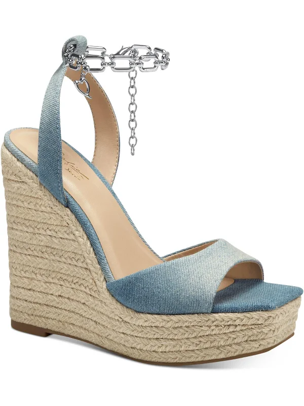 Platform - sole women's espadrilles for added heightCaden Womens Chain Wedge Espadrilles Platform - sole women's espadrilles for added heightCaden Womens Chain Wedge Espadrilles