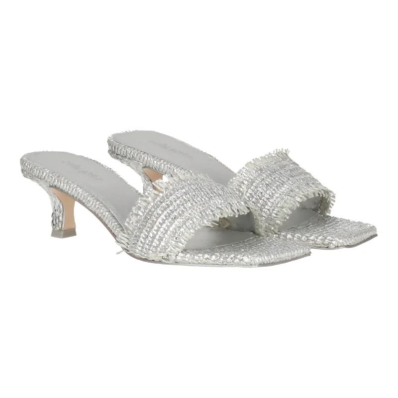 Plus Size Women's Metallic Mules in Rose Gold for a Glamorous and Trendy StyleCult Gaia Womens Silver Mule Plus Size Women's Metallic Mules in Rose Gold for a Glamorous and Trendy StyleCult Gaia Womens Silver Mule