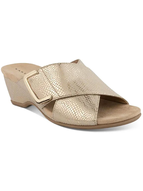 Outdoor - event - ready women's espadrillesELZAA Womens Slip On Open Toe Wedge Sandals Outdoor - event - ready women's espadrillesELZAA Womens Slip On Open Toe Wedge Sandals