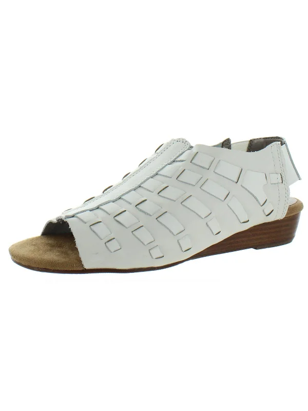 UV - protected women's espadrilles for sunny daysFreeport Womens Leather Slingback Wedge Sandals UV - protected women's espadrilles for sunny daysFreeport Womens Leather Slingback Wedge Sandals