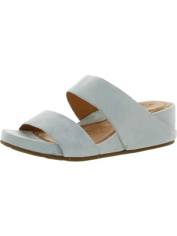 Pool - side appropriate women's espadrillesGisele Womens Leather Slide Wedge Sandals Pool - side appropriate women's espadrillesGisele Womens Leather Slide Wedge Sandals