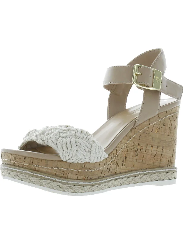 Women's espadrilles with a low - heel for a bit of liftJunee Womens Open Toe Ankle Strap Wedge Sandals Women's espadrilles with a low - heel for a bit of liftJunee Womens Open Toe Ankle Strap Wedge Sandals