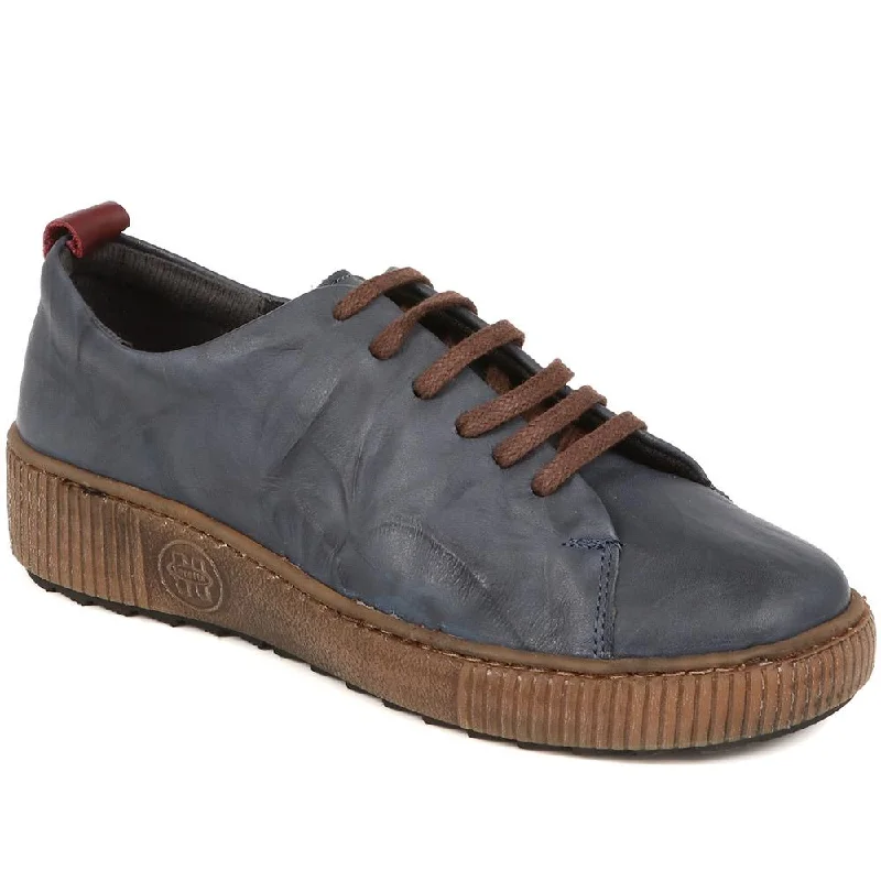 Women's casual canvas shoes for a laid - back lookLeather Lace Up Shoes - HAK38021 / 324 723 Women's casual canvas shoes for a laid - back lookLeather Lace Up Shoes - HAK38021 / 324 723