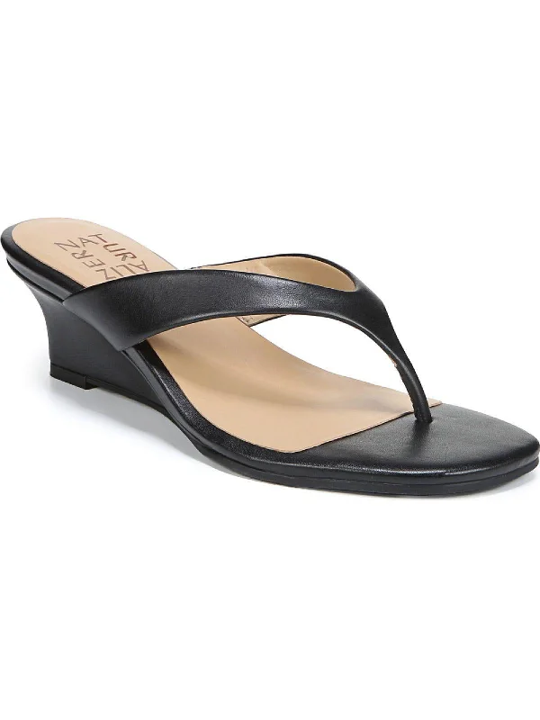 Women's espadrilles with memory foam insoles for extra comfortLenna Womens Leather Slip On Wedge Sandals Women's espadrilles with memory foam insoles for extra comfortLenna Womens Leather Slip On Wedge Sandals