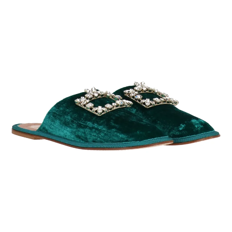 Plus Size Women's Snake Print Mules in Brown for a Fashion - Forward StatementRoger Vivier Womens Blue Mule Plus Size Women's Snake Print Mules in Brown for a Fashion - Forward StatementRoger Vivier Womens Blue Mule