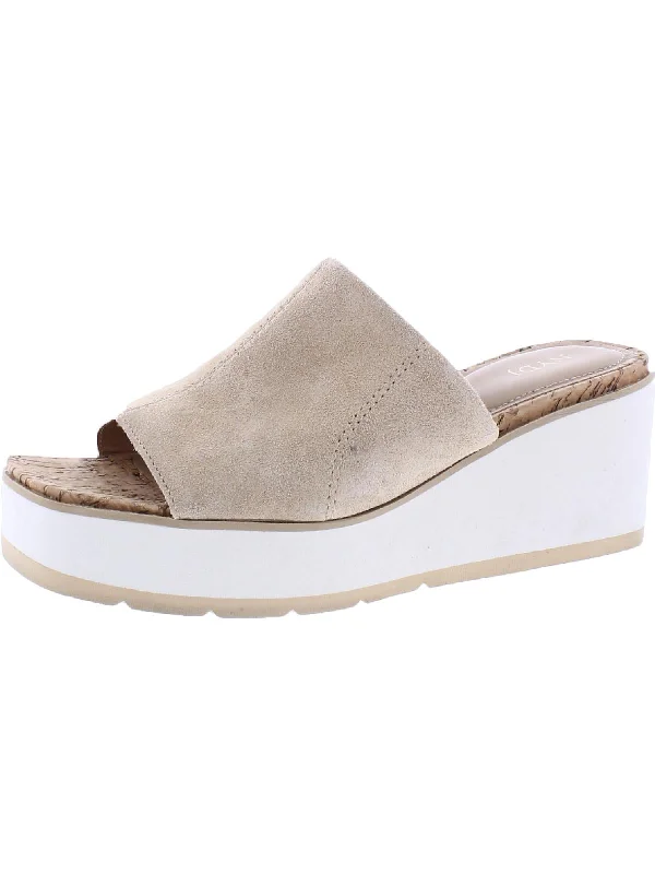 Braided - sole women's espadrilles for a unique textureRysa Womens Suede Slip On Wedge Sandals Braided - sole women's espadrilles for a unique textureRysa Womens Suede Slip On Wedge Sandals