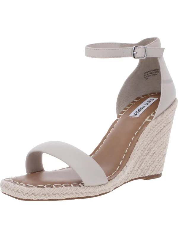 Women's espadrilles in pastel pink for a feminine vibeSubmit Womens Faux Leather Ankle Strap Espadrilles Women's espadrilles in pastel pink for a feminine vibeSubmit Womens Faux Leather Ankle Strap Espadrilles