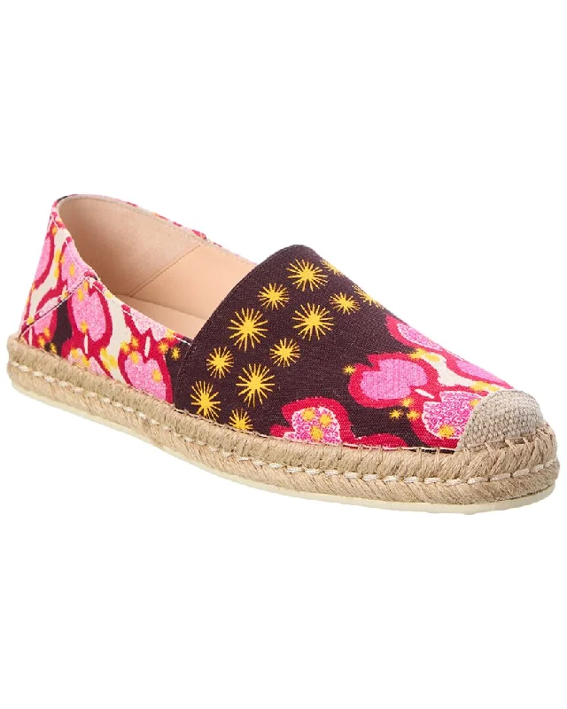 Women's espadrilles with a lace - up closure for a secure fitTOD’s Canvas Espadrille Women's espadrilles with a lace - up closure for a secure fitTOD’s Canvas Espadrille