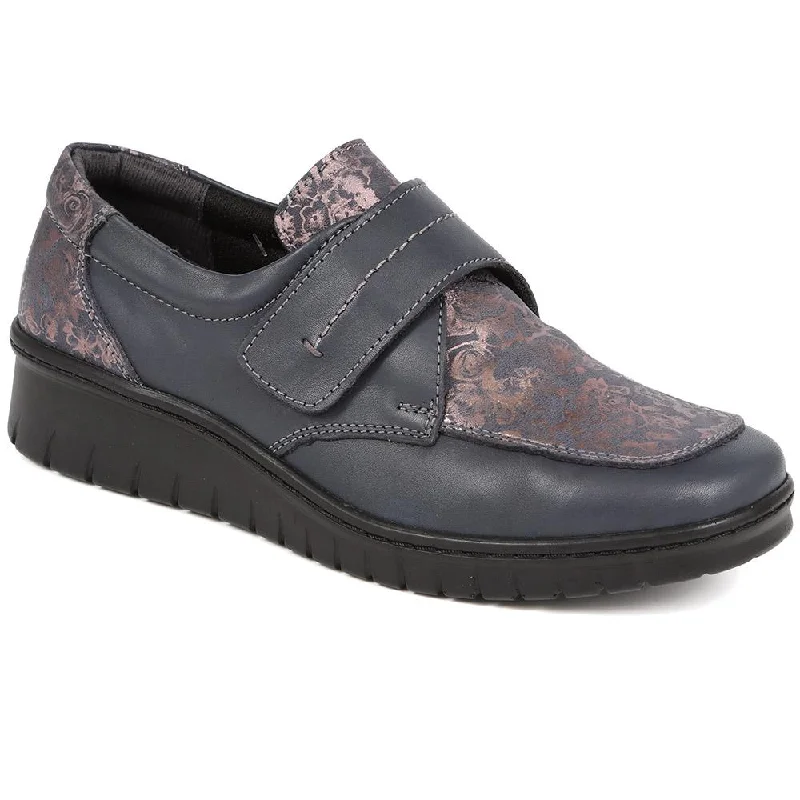 Women's casual shoes for shopping tripsTouch-fasten Floral Monk Shoes - HAK40021 / 326 620 Women's casual shoes for shopping tripsTouch-fasten Floral Monk Shoes - HAK40021 / 326 620