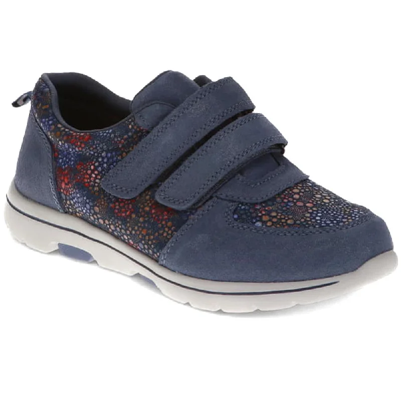 Women's casual shoes with glitter accents for a touch of glamourTouch-Fasten Patterned Trainers - BRK39050 / 326 285 Women's casual shoes with glitter accents for a touch of glamourTouch-Fasten Patterned Trainers - BRK39050 / 326 285