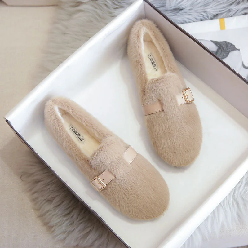 Women's casual espadrilles with a summer - friendly designWomen Casual Fashion Minimalist Soft Furred Casual Shoes Women's casual espadrilles with a summer - friendly designWomen Casual Fashion Minimalist Soft Furred Casual Shoes