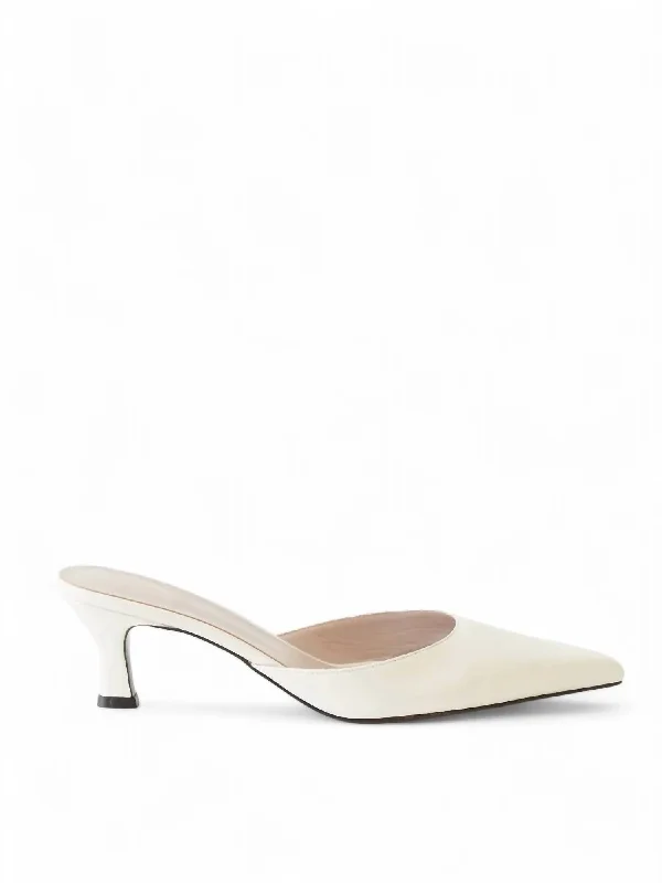 Women's Glitter Mules in Silver for a Shiny and Eye - Catching New Year's PartyWomen Cybil Mule In Off White Women's Glitter Mules in Silver for a Shiny and Eye - Catching New Year's PartyWomen Cybil Mule In Off White