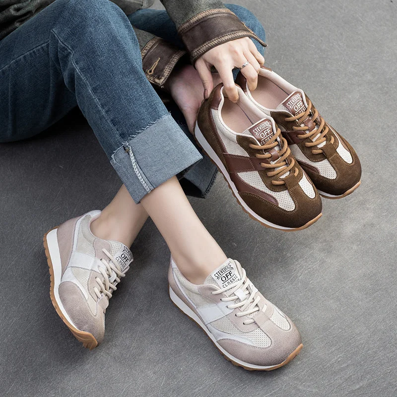 Women's casual wedge shoes with a stylish liftWomen Fashion Breathable Leather Casual Shoes Women's casual wedge shoes with a stylish liftWomen Fashion Breathable Leather Casual Shoes