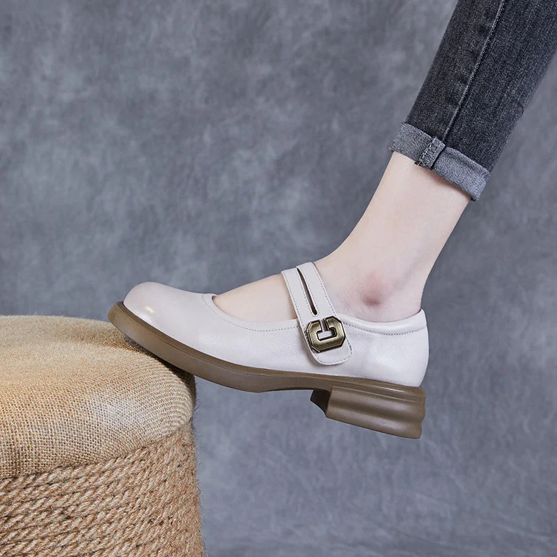 Women's casual shoes with memory foam insoles for extra comfortWomen Minimalist Leather Casual Mary Jane Shoes Women's casual shoes with memory foam insoles for extra comfortWomen Minimalist Leather Casual Mary Jane Shoes