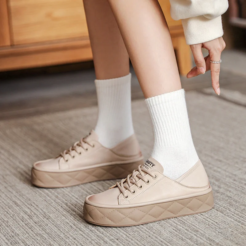 Women's casual shoes for a casual office environmentWomen Minimalist Leather Flat Casual Shoes Women's casual shoes for a casual office environmentWomen Minimalist Leather Flat Casual Shoes