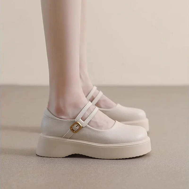 Women's casual platform shoes for added heightWomen Minimalist Soft Casual Mary Jane Shoes Women's casual platform shoes for added heightWomen Minimalist Soft Casual Mary Jane Shoes