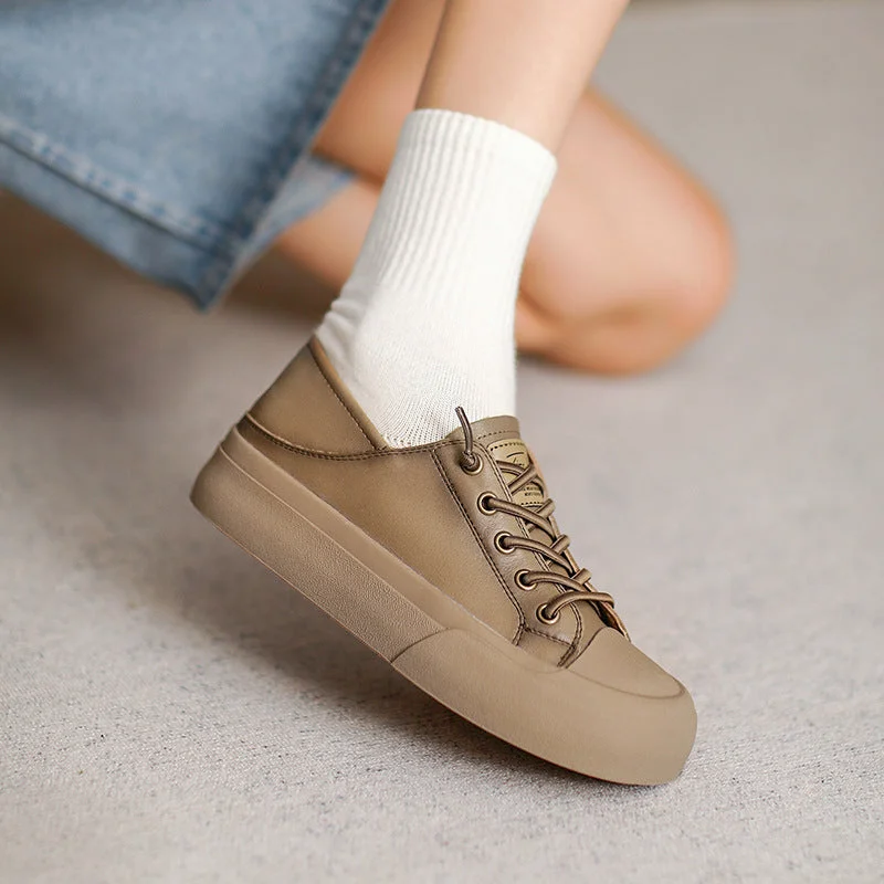 Women's casual loafers for a sophisticated appearanceWomen Retro Leather Flat Casual Shoes Women's casual loafers for a sophisticated appearanceWomen Retro Leather Flat Casual Shoes