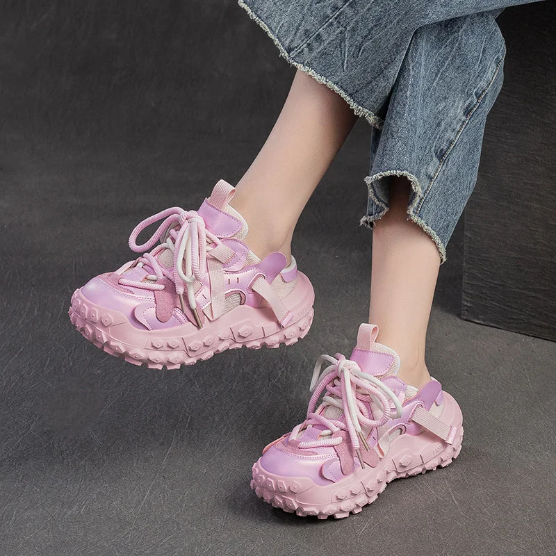 Women's casual shoes for a casual office environmentWomen Retro Patchwork Low Top Platform Casual Shoes Women's casual shoes for a casual office environmentWomen Retro Patchwork Low Top Platform Casual Shoes