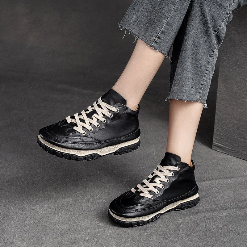 Women's casual shoes for a movie night outWomen Retro Patchwork Soft Leather Casual Shoes Women's casual shoes for a movie night outWomen Retro Patchwork Soft Leather Casual Shoes