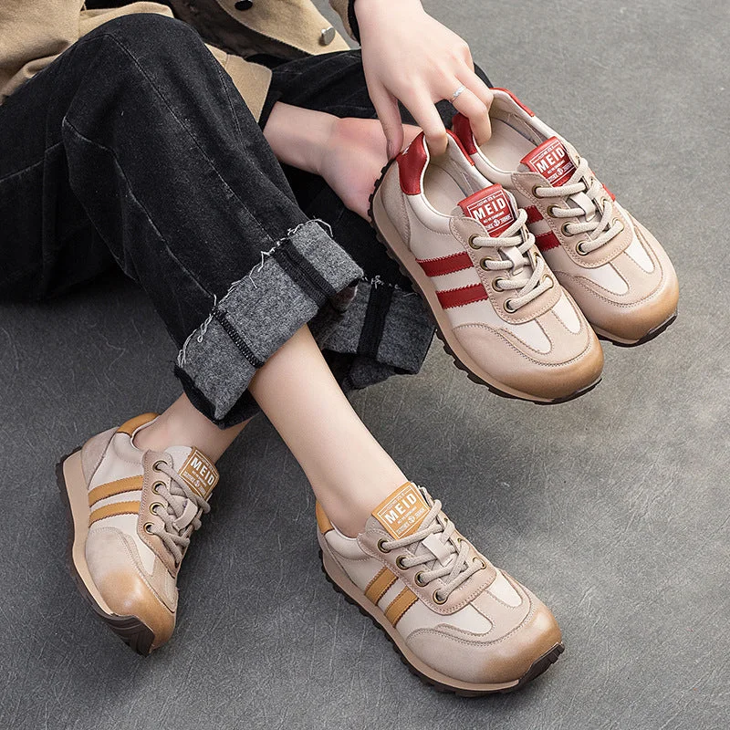 Women's casual shoes with arch support for better foot healthWomen Stylish Leather Comfort Flat Casual Shoes Women's casual shoes with arch support for better foot healthWomen Stylish Leather Comfort Flat Casual Shoes