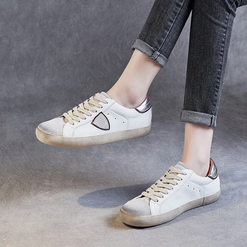 Women's casual shoes with studs for an edgy lookWomen Stylish Minimalist Leather Flat Casual Shoes Women's casual shoes with studs for an edgy lookWomen Stylish Minimalist Leather Flat Casual Shoes