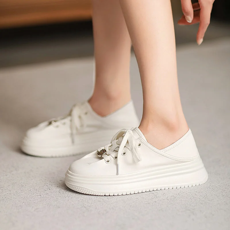 Women's casual shoes with buckles for a classic touchWomen Stylish Minimalist Soft Leather Casual Shoes Women's casual shoes with buckles for a classic touchWomen Stylish Minimalist Soft Leather Casual Shoes