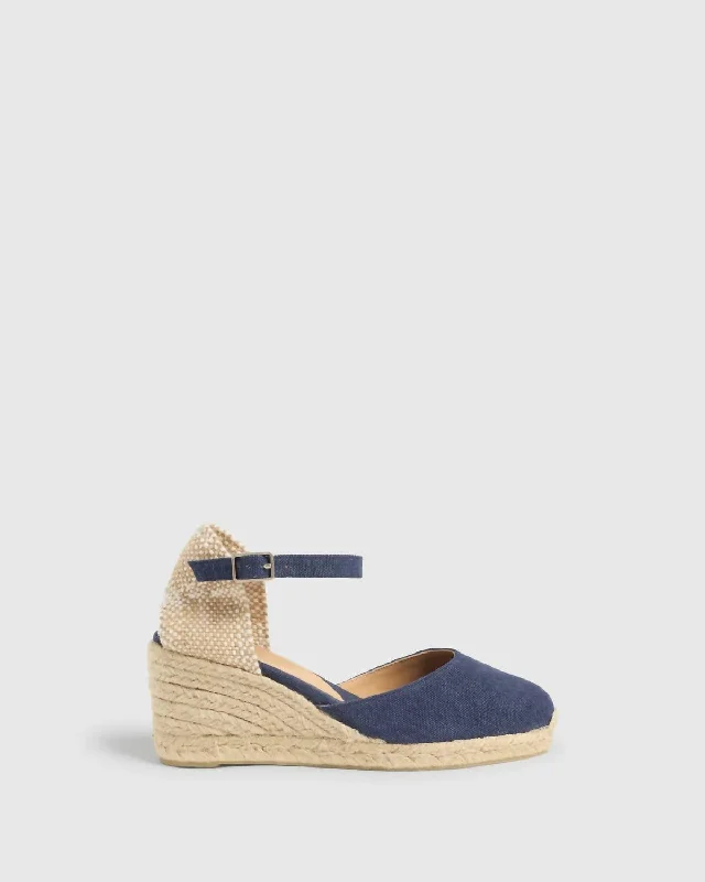 Outdoor - event - ready women's espadrillesWomen's Carol Canvas Shoes In Azul Oxford Outdoor - event - ready women's espadrillesWomen's Carol Canvas Shoes In Azul Oxford