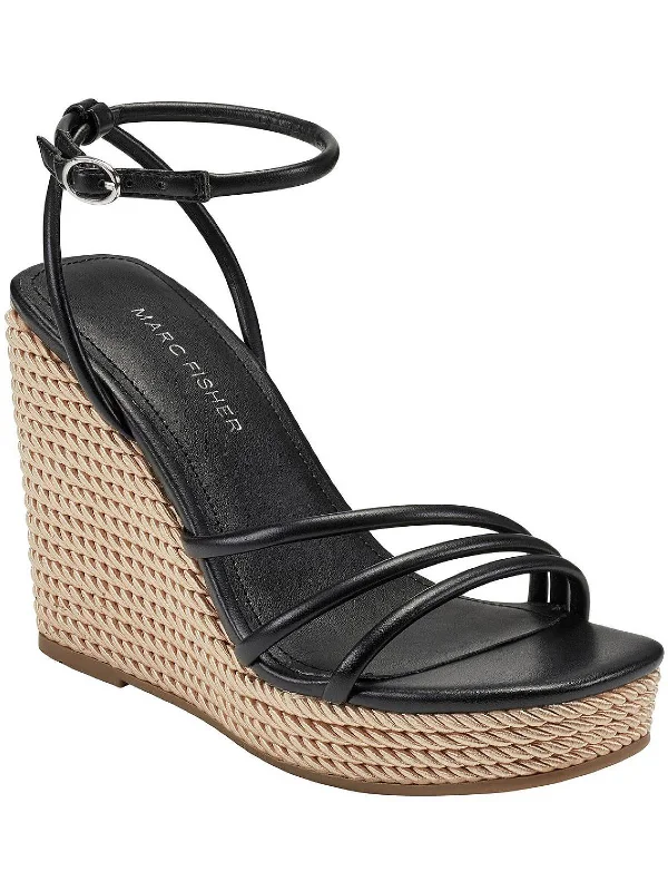 Women's espadrilles with geometric - print accentsZeki Womens Woven Ankle Strap Wedge Heels Women's espadrilles with geometric - print accentsZeki Womens Woven Ankle Strap Wedge Heels